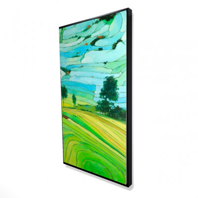 Rice Fields Of Vietnam Print On Canvas