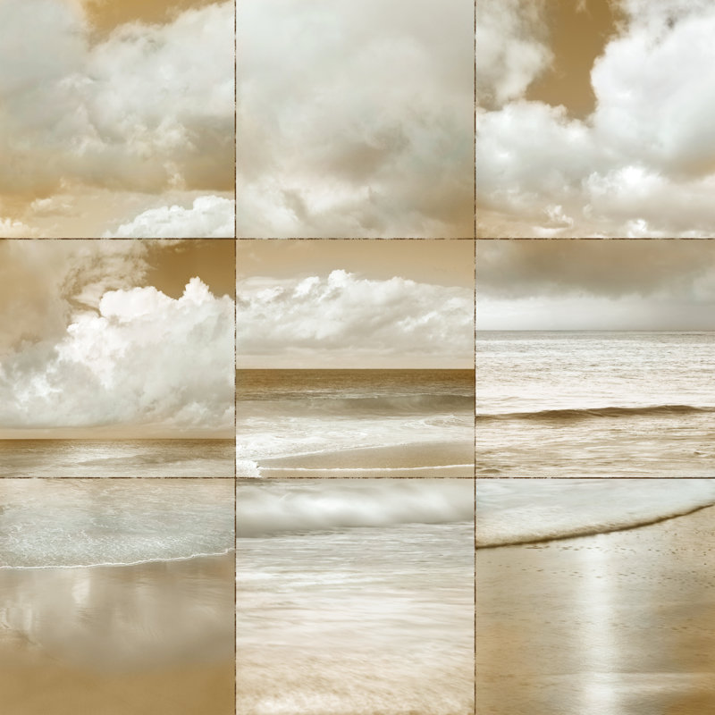 Ocean Air II by John Seba - Wrapped Canvas Print, 51cm H x 51cm W