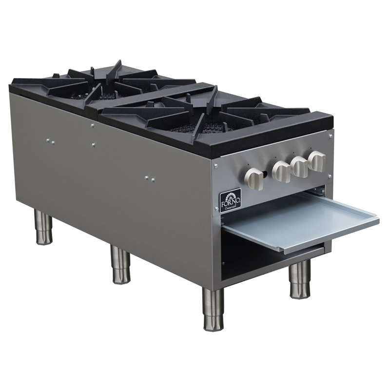 Cuisinière à gaz avec 2 brûleurs