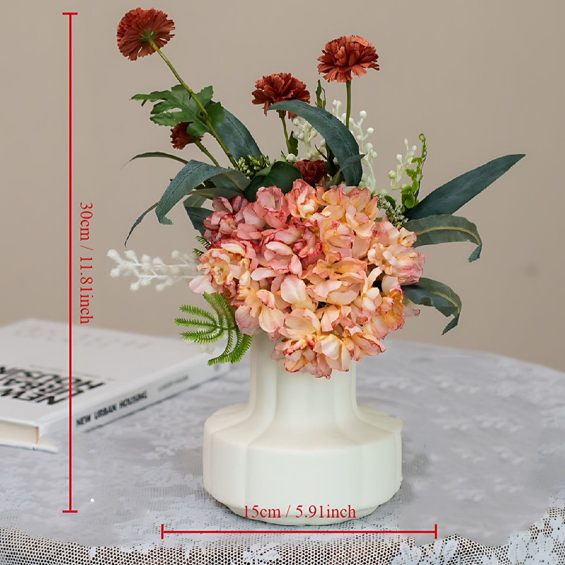Arrangements floraux artificiels mixtes