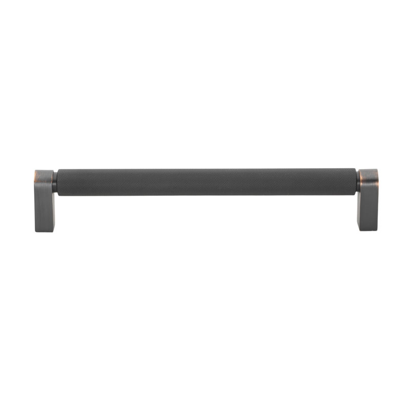 Poignée barre Kapri Collection, Bronze frotté à l'huile, 7.56"