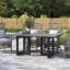 Peregrine 69'' Stone Outdoor Dining Table