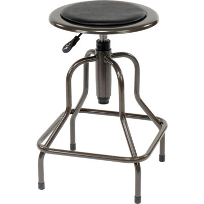 Adjustable Height Ergonomic Industrial Stool Footring