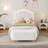 2-Pieces Bedroom Sets,LED Platform Bed With Storage Ottoman