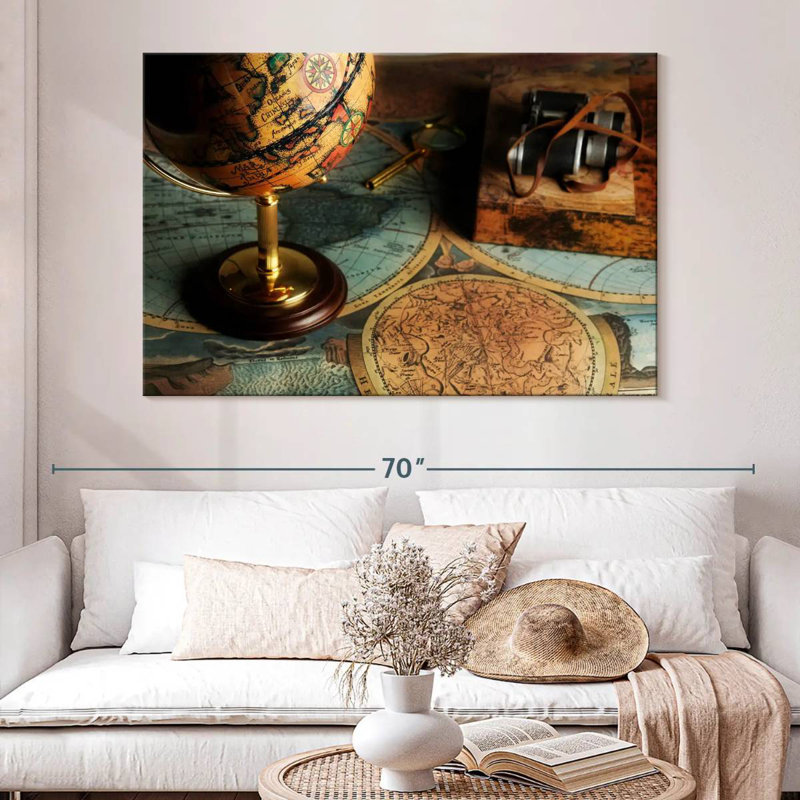 Aliaz voyage le monde antique, H 34 po x l 51 po