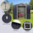 Metal garden sheds 7ftx4.3ft outdoor storage sheds