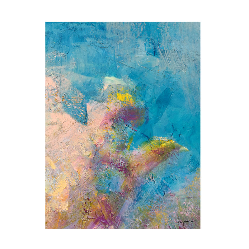 Art mural sur toile tendue - Dorothy Fagan «Soaring in the Clouds VI», art mural pour salon, chambre à coucher ou bureau - 14 x 19