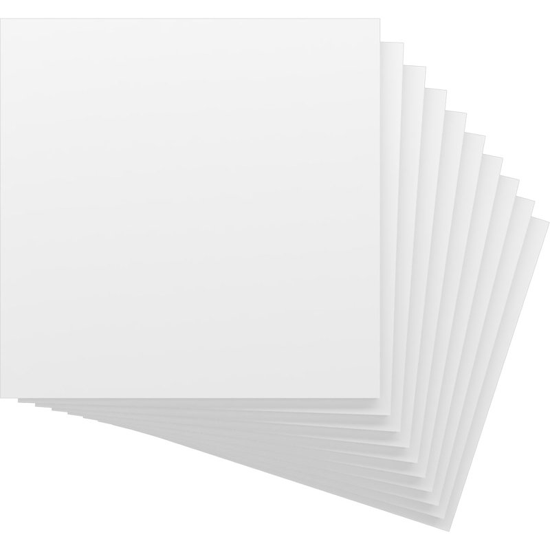 Panneaux de loisirs en PVC, H 15,75 po x l 15,75 po x P 0,75 po