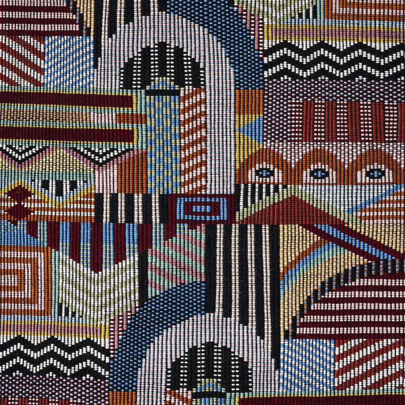 Schumacher x A Rum Fellow Palomar Hand Woven Brocade Fabric