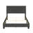 Cordoba Linen Upholstered Platform Bed Frame with Adjustable Headboard, requires Box Spring - Boyd Sleep-42398498-42398501