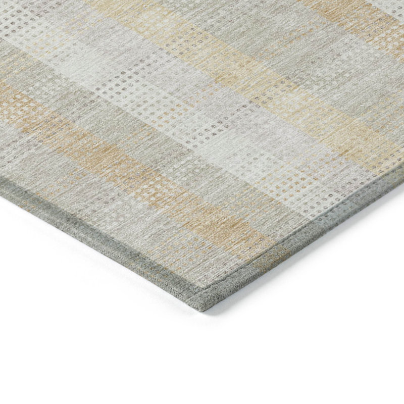 Tapis intérieur / extérieur brun clair 10 'x 14'