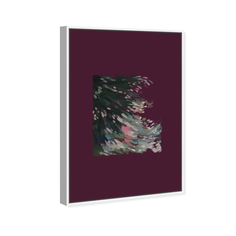 Falling Delicately Print by Oliver Gal, 31"H x 46"W, White Floater Frame