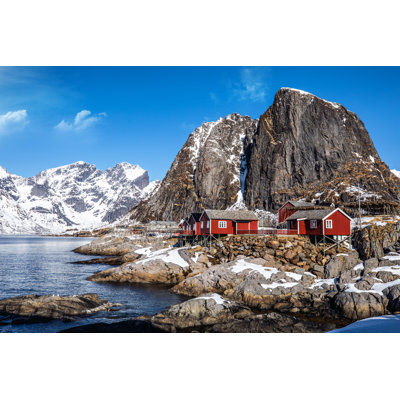 Lofoten Islands Bay - Wrapped Canvas Print