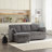 Modular Sectional Sofa L Shaped Modular Couch with Reversible Chaise-1458439920