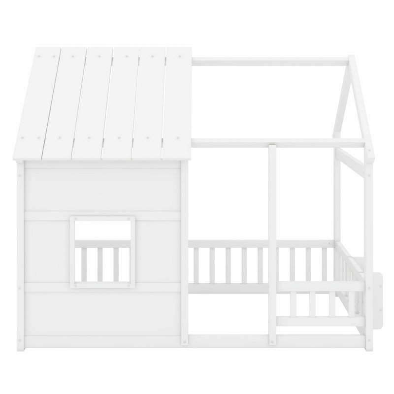 Cadre de lit pour enfant avec 7 lumières DEL de couleur Kids House