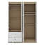 Armoire penderie 4 tiroirs Holman