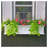 Anastasiya Resin Window Box Planter with Water Reservoir-9872668
