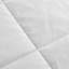 Couverture en duvet synthétique blanc-119336002