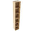 Armoire de rangement murale avec tablettes ouvertes-129339203