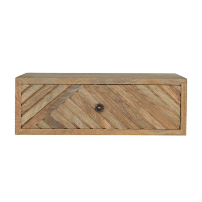 Alldredge Solid Wood Floating Shelf