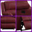 Fauteuil inclinable électrique berçant sans effort Effortless Comfort