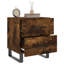 Mudoch 40cm W Iron Bedside Table-1559297867
