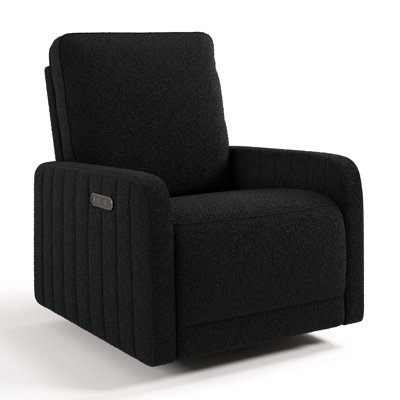 Kyoto Extra-Wide Nursery Power Recliner Swivel Glider with Dual USB Charging