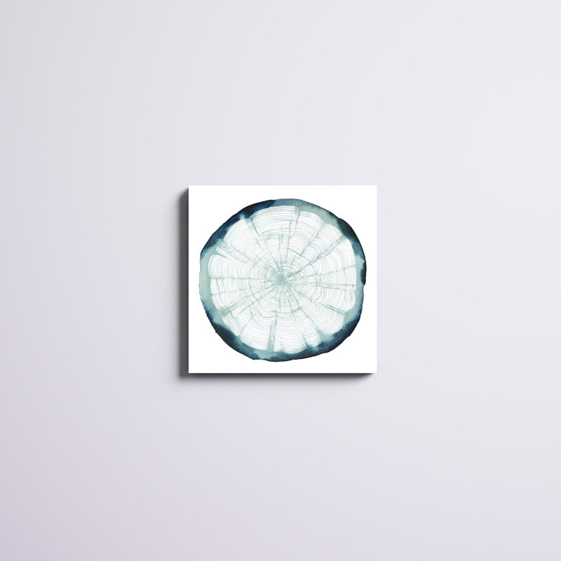 «Tree Ring Overlay II» par Grace Popp, reproduction d'art sur toile tendue, H 20 po x l 20 po