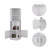 8-Bottle 2-Shelf Bar Cabinet-1962783746