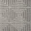 Tapis d'intérieur / extérieur gris à motif géométrique moderne Michella Performance-1666194743