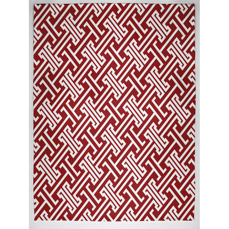Jorgensen Plain Weave / Muslin Throw Blanket, Red
