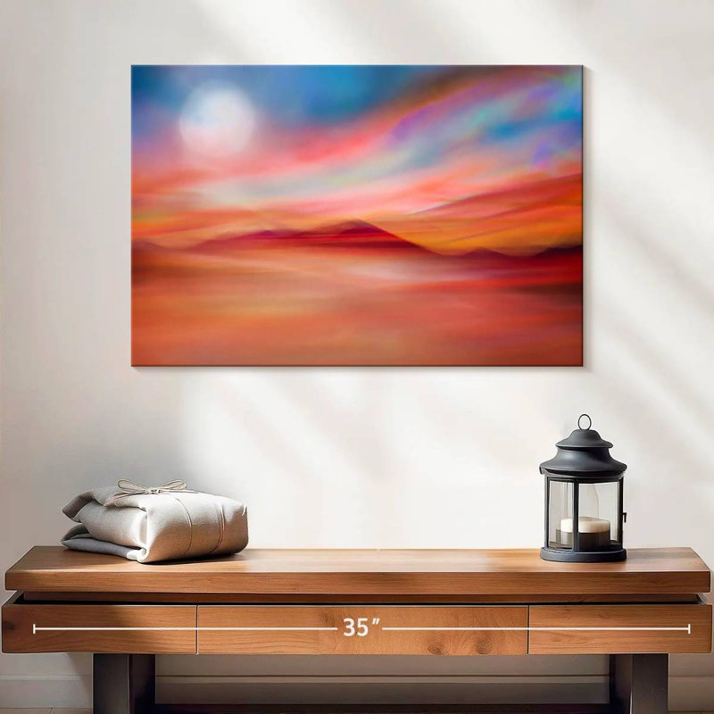 Avery Desert Moon, 16" H x 24" W