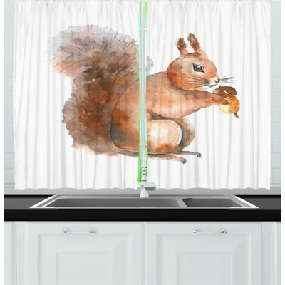 Tailored Kitchen Curtain