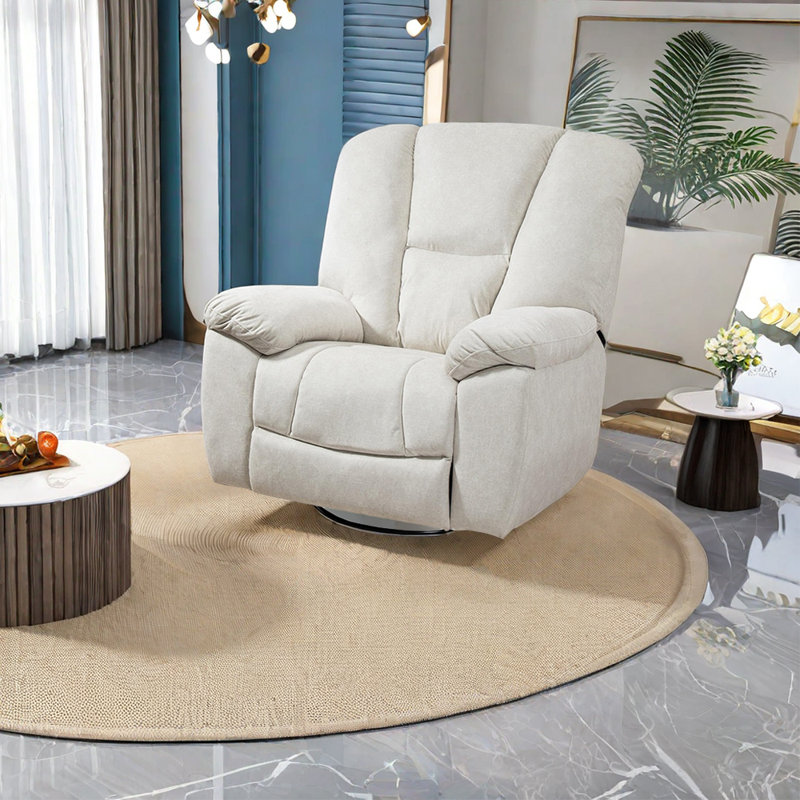 Sufiyah Recliner, White