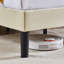 Ensemble de chambre avec lit plateforme 3 pièces Johnny-942094531-942095247