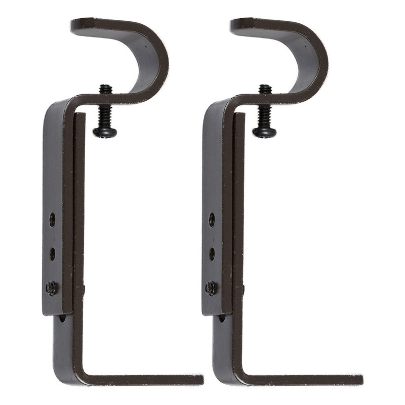 Pernell 2'' Mounting Bracket, Bronze, 4" H x 2" W x 1" D