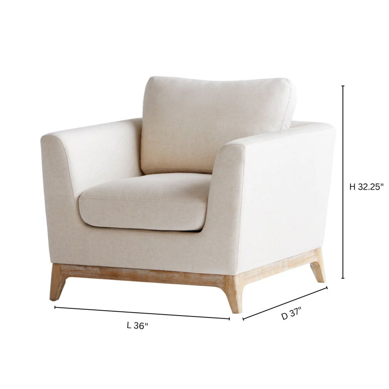 Chicory Fabric Armchair