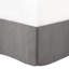 Housse de coussin en velours côtelé gris très grand - Ensemble de 7 courtepointes en tissu doux et de qualité combinées chaleur et style