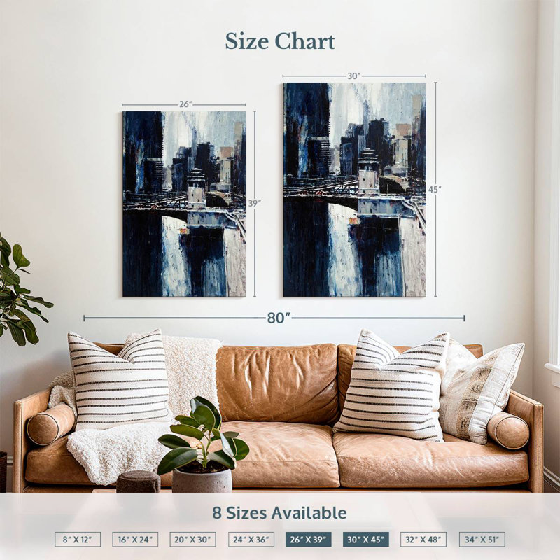 Sireci Clark Street Bridge, 39" H x 26" W