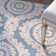 Tapis bleu Danyea