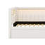 Lit plateforme simple tapissier avec ports USB et lit gigogne-1018987660