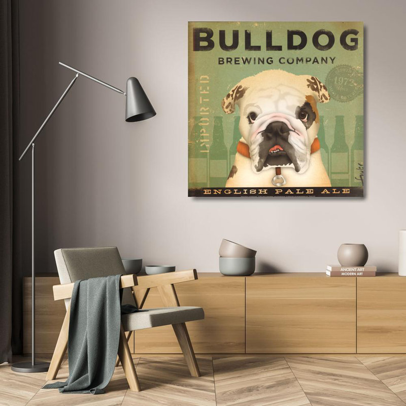 Bulldog Brewing, H 20 po x l 20 po