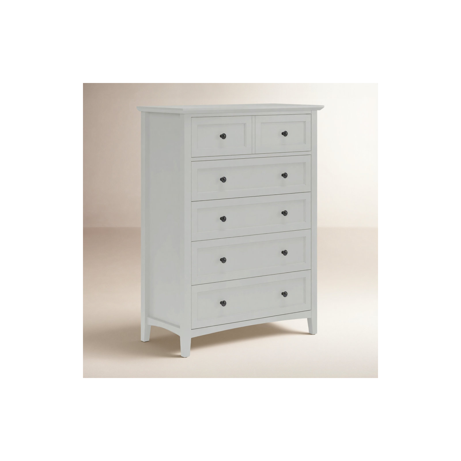 Renee 5 - Drawer Dresser, Gray