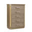 Commode 5 tiroirs avec lumière DEL