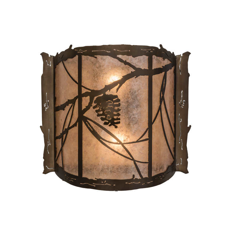 Whispering Pines 2 - Light Flush Mounted Sconce