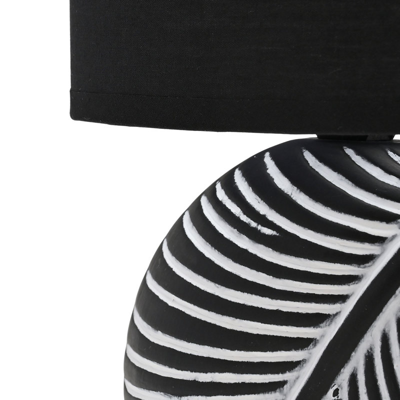 Sumeet Ceramic Table Lamp, Black