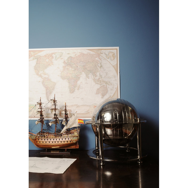 Globe en aluminium