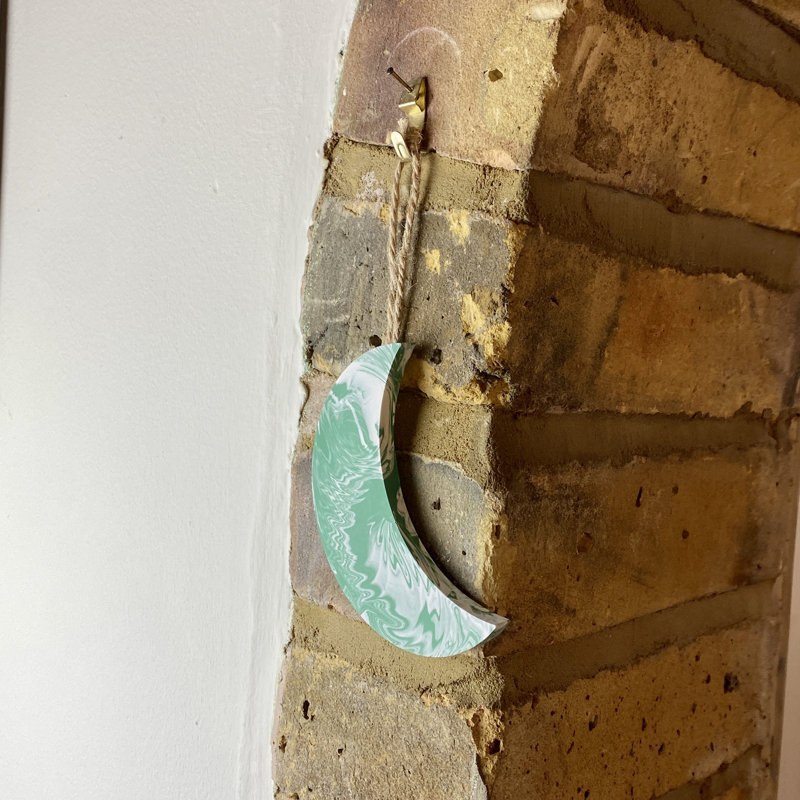 Moon Wall Hanging, Green