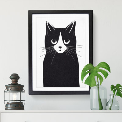 Cat Minimalism Vol.2 1 Piece Wall Art