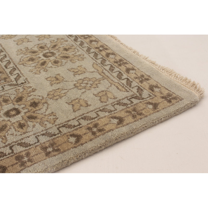 Donahoe One-of-a-Kind Rectangle 8' X 10' New Age Wool Area Rug in Gray